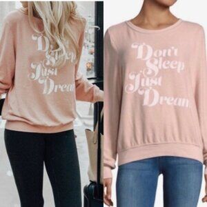 WILDFOX PINK XS SWEATER